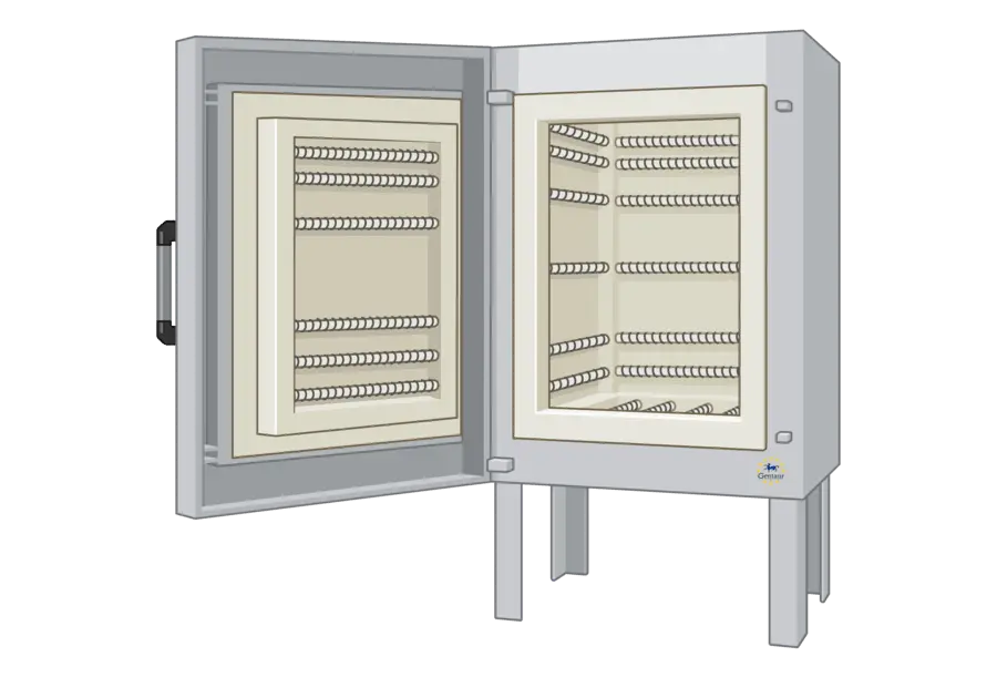 Convertible Tube Furnace Horizontal/Vertical